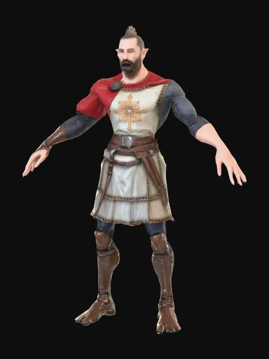 3D model for Dialogue_actor_11