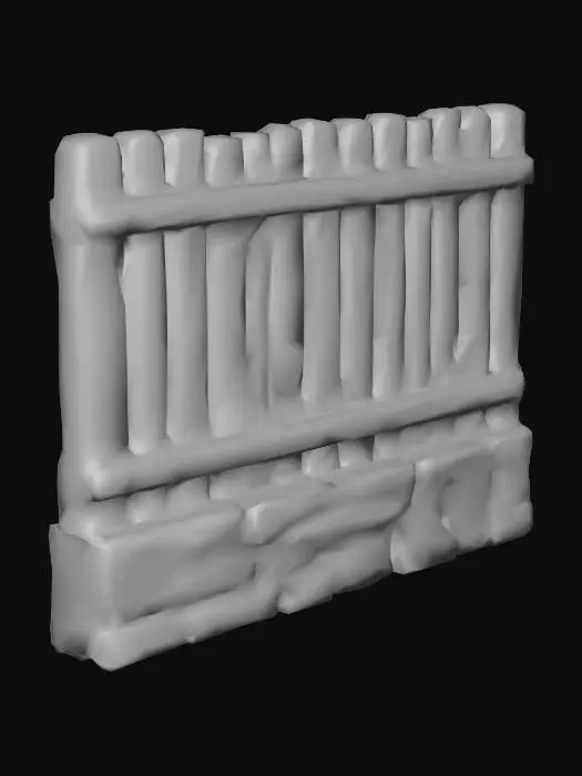 3D model for farm wall