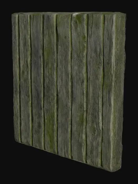 3D model for oak wall peice