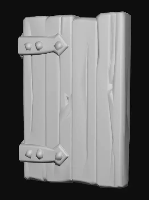 3D model for medieval window