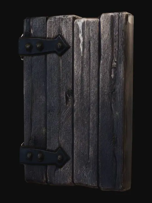 3D model for medieval window
