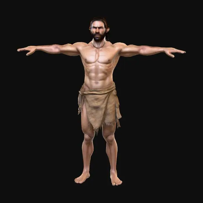3D model for human_male_in_loin_cl_0820100404_generate