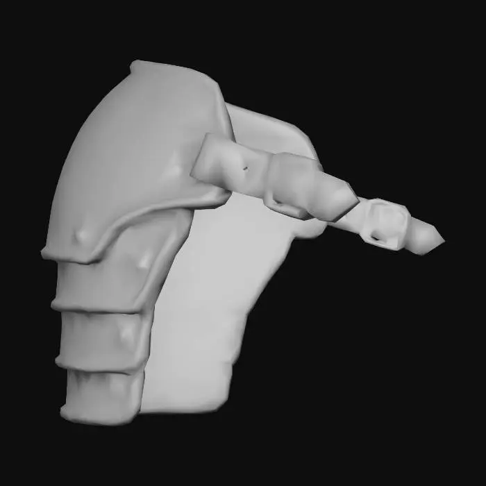 3D model for Rustic_Pauldron_1025123413_generate