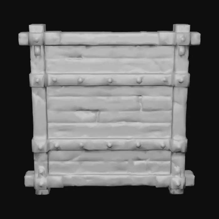 3D model for Rustic_Timber_Panel_1031040502_generate