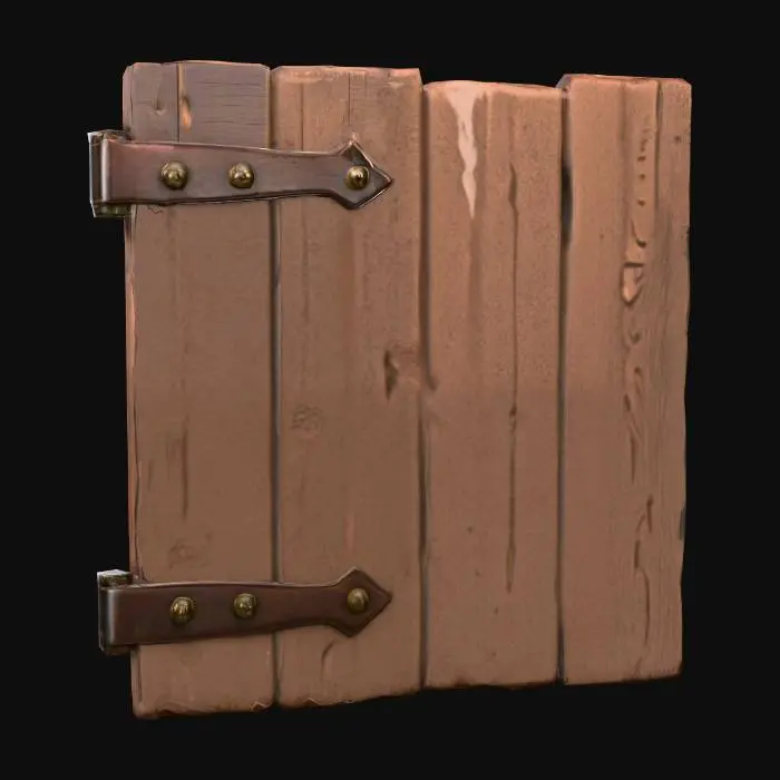 3D model for Rustic_Hinged_Panel_1102234754_generate