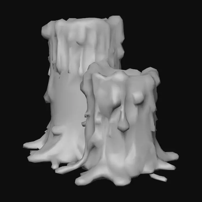 3D model for Melting_Candles_Duo_1126143819_generate