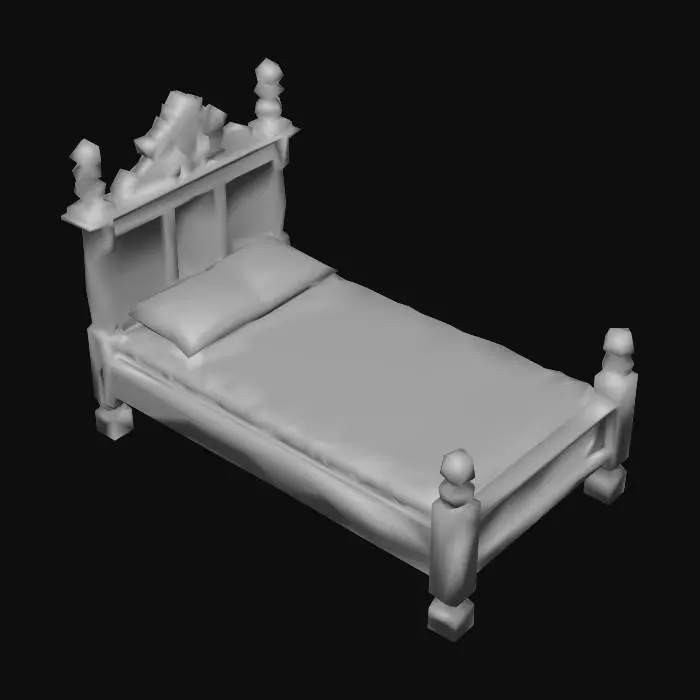 3D model for Type_3_Bed
