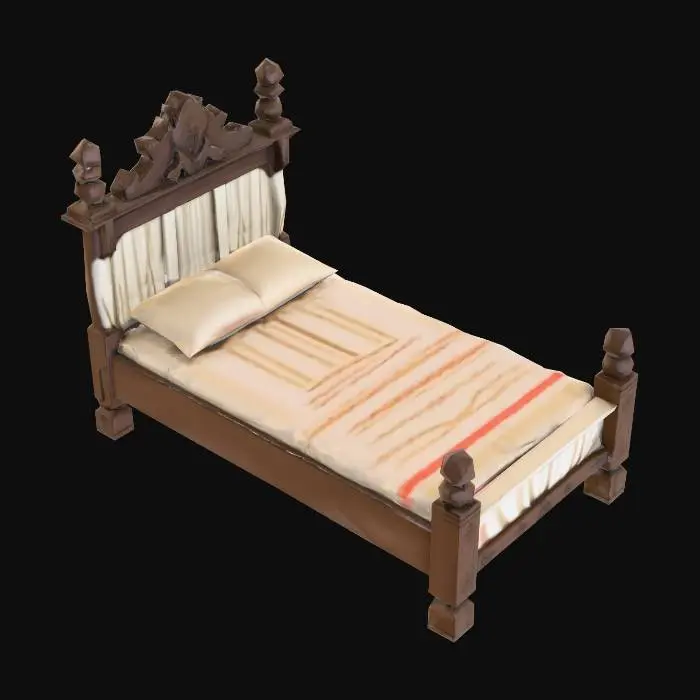 3D model for Type_3_Bed