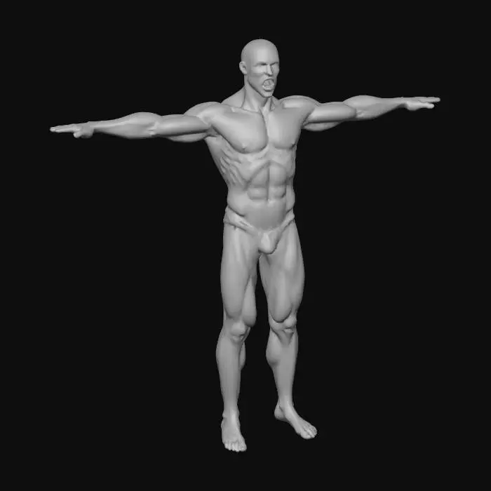 3D model for Triumphant_Pose_1211164358_generate