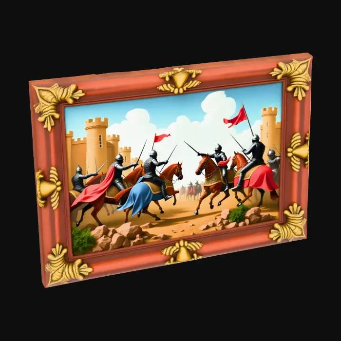 3D model for Painting_type_13