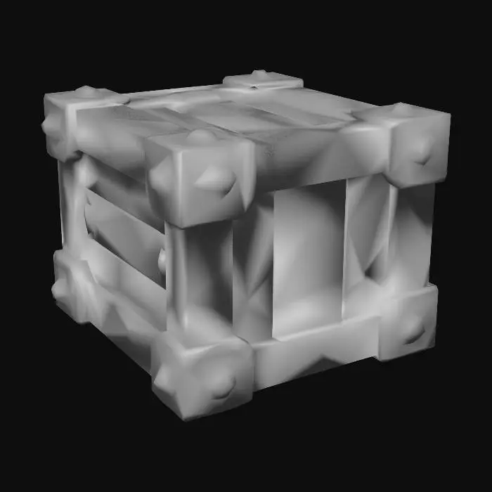 3D model for Medieval_town_crate