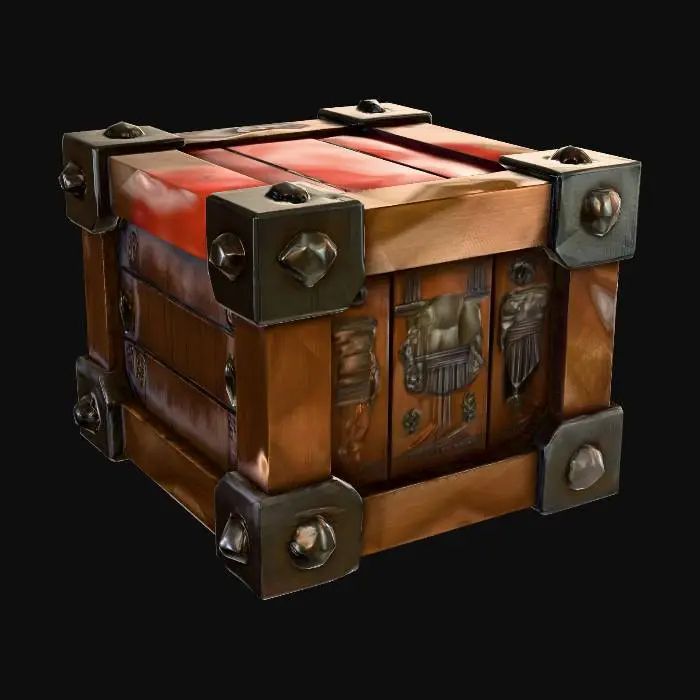 3D model for Medieval_town_crate
