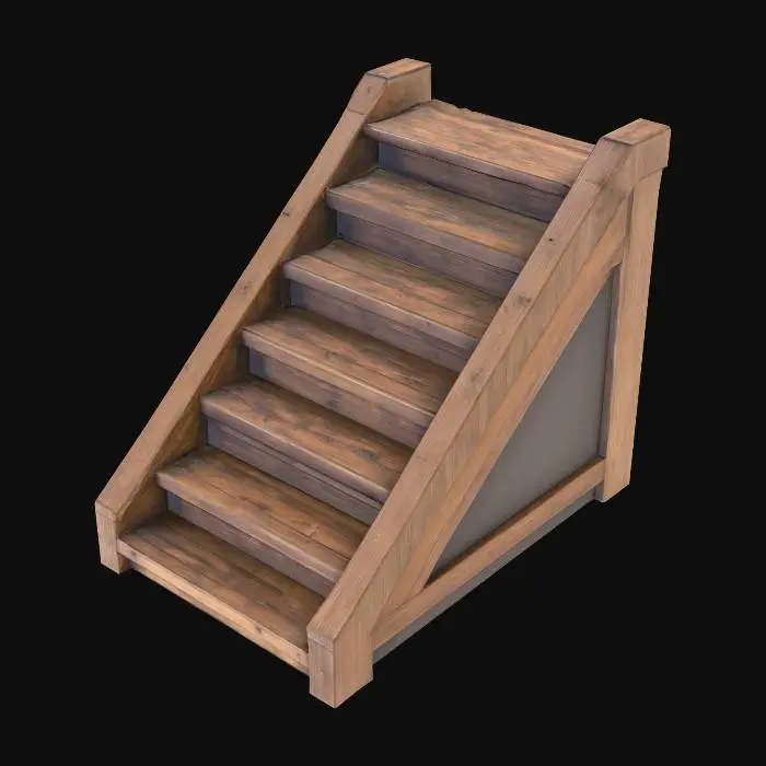 3D model for Wooden_Steps_Enigma_1