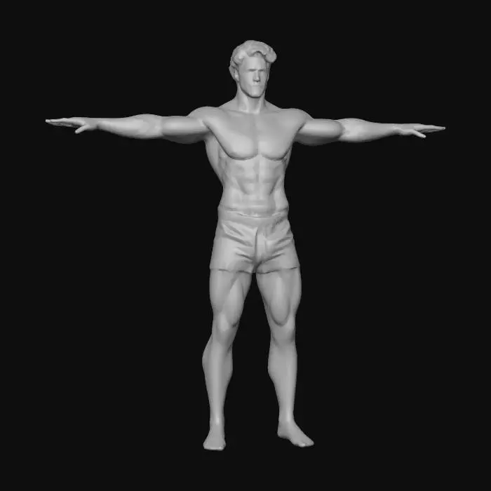 3D model for UE5 blended