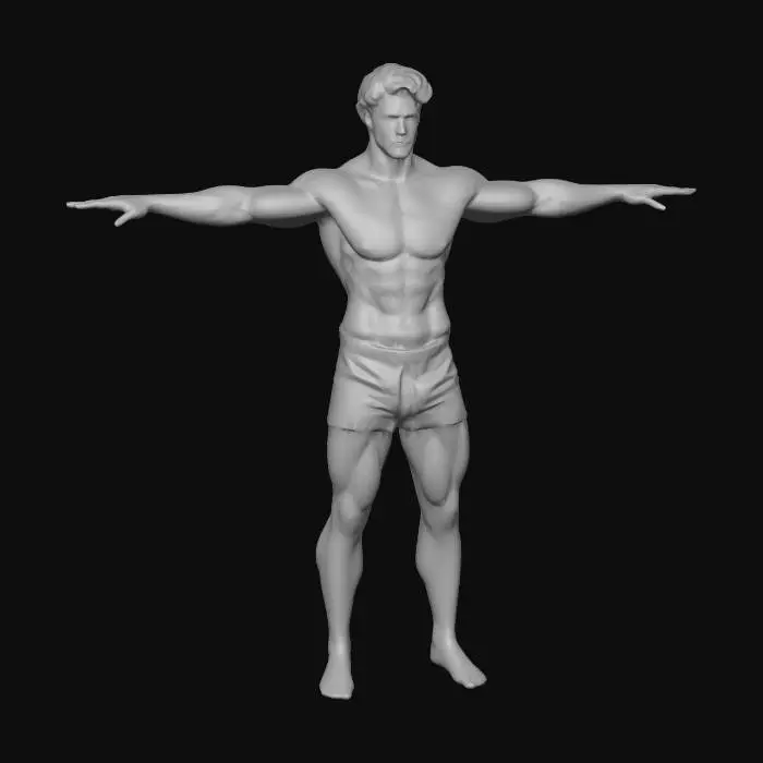 3D model for UE5 blended