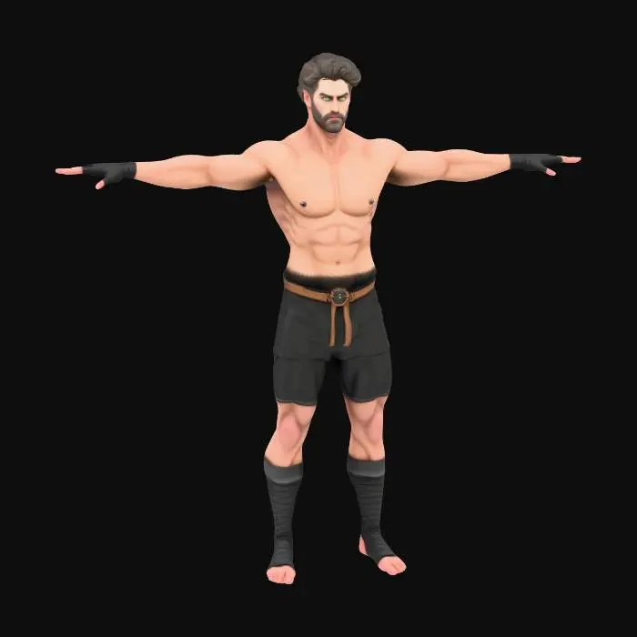 3D model for UE5 blended