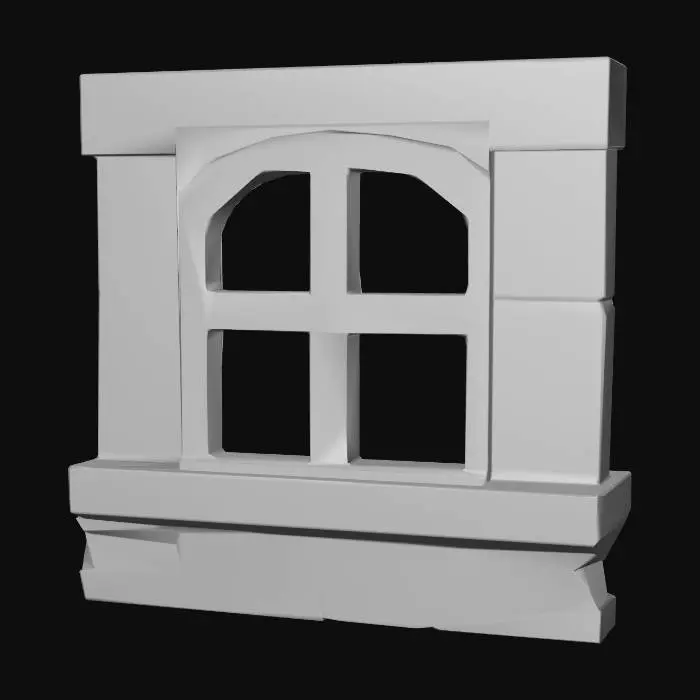 3D model for orc window wall