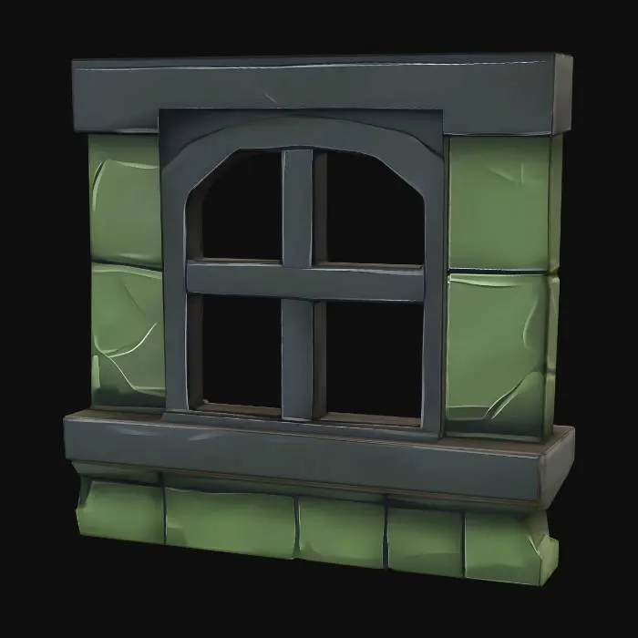 3D model for orc window wall
