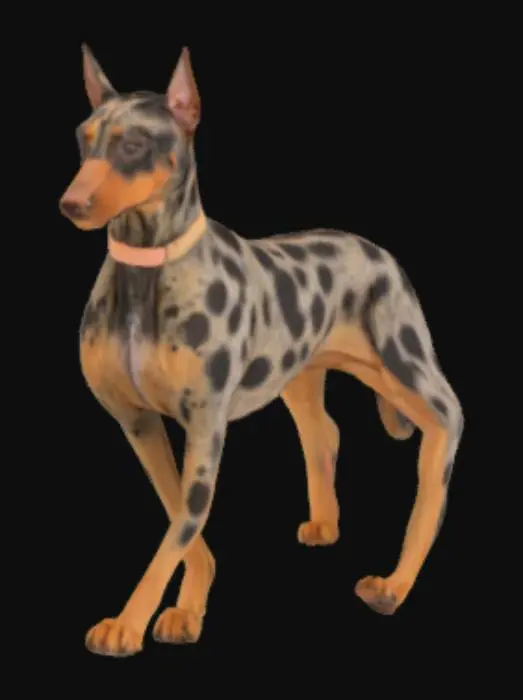 3D model for Spotted Elegance