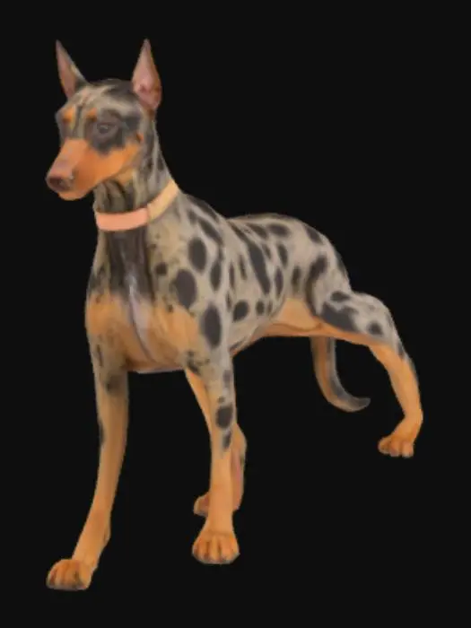 3D model for Spotted Elegance