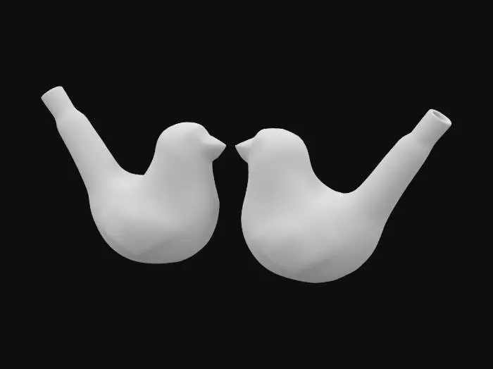 3D model for Ceramic Bird Whistles