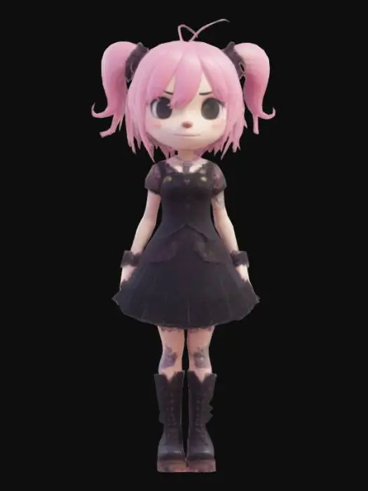 3D model for Cherry Blossom Student