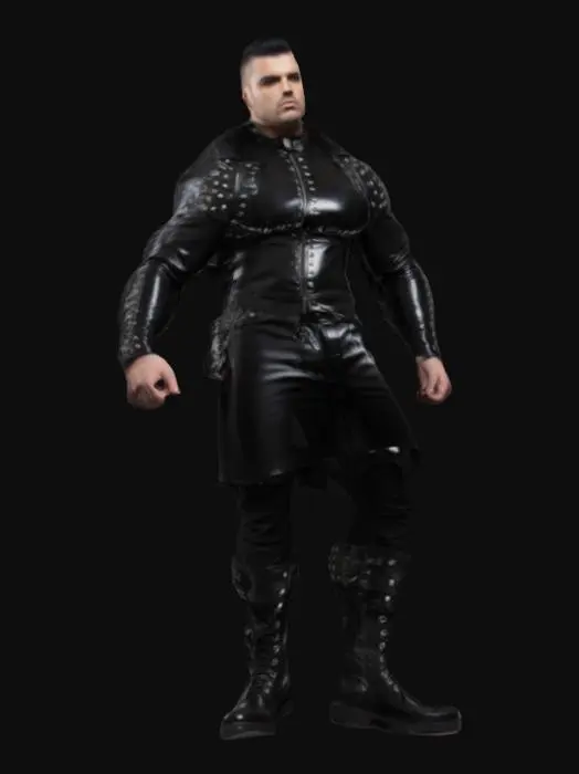 3D model for Highland Warrior