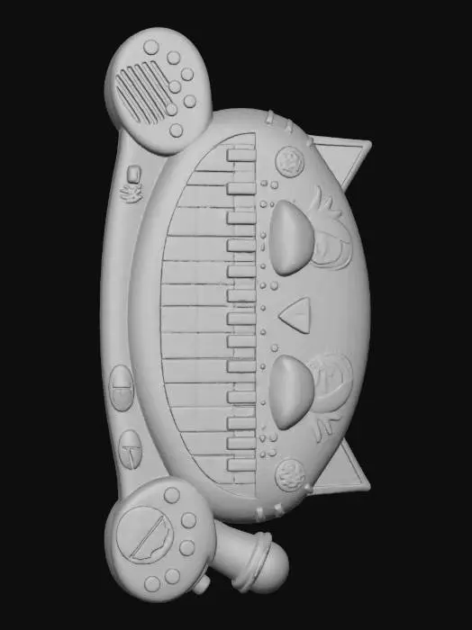 3D model for Cat Keyboard Toy