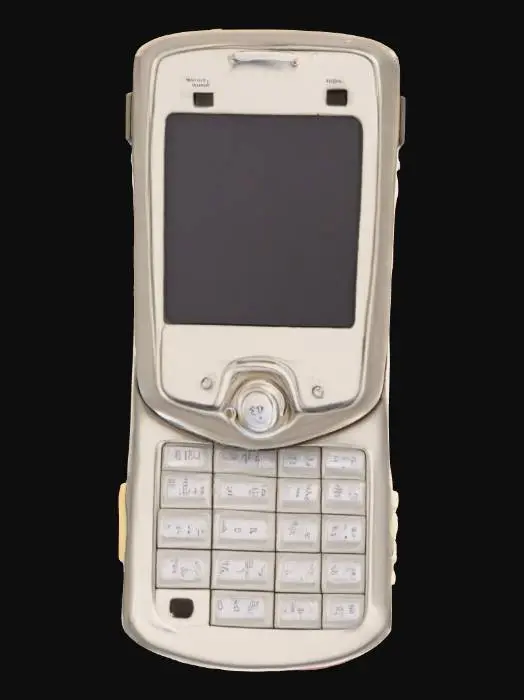3D model for Retro QWERTY Phone