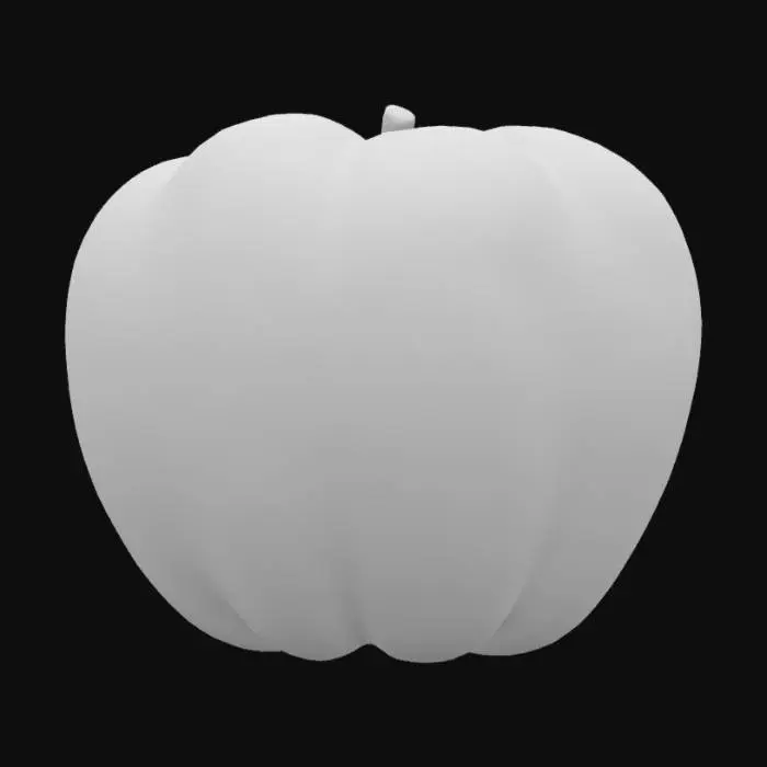 3D model for a glossy juicy peach, high detail, ultra realistic