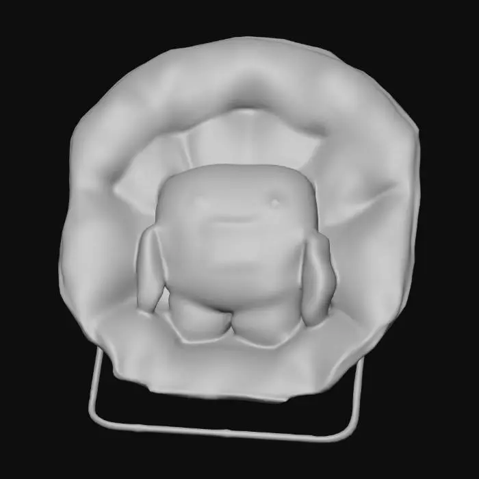 3D model for Furry Companion Resting