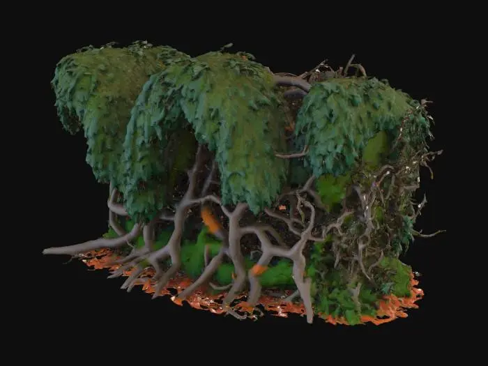 3D model for Tangled Canopy