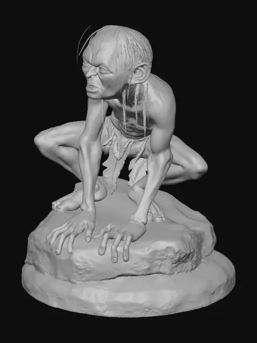 3D model for Gollum
