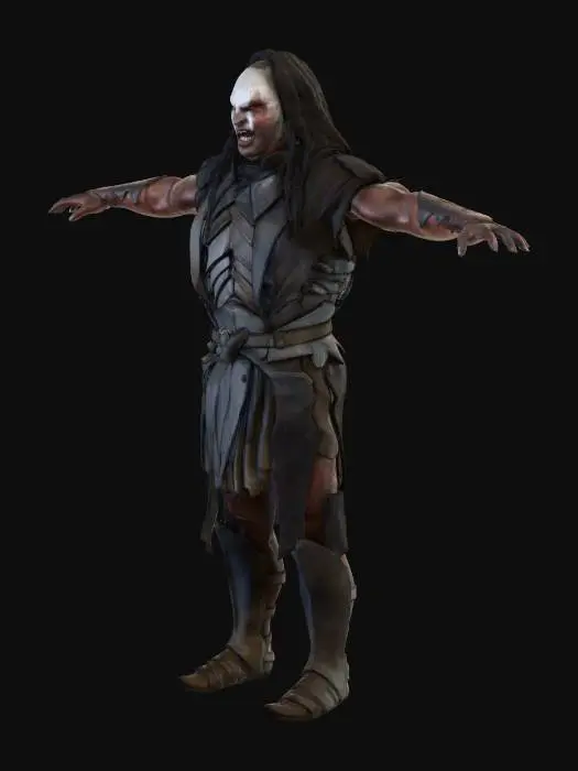 3D model for Orc Warrior