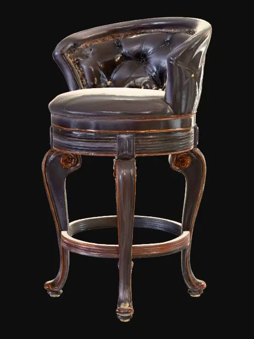 3D model for Elegance Barstool