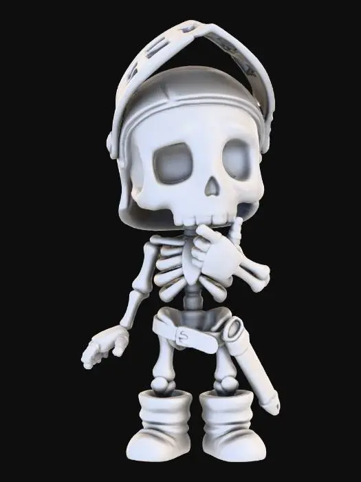 3D model for forgetful knight