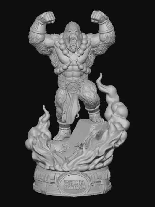 3D model for MAN APE - LETHAL LEGION - BY RAIAL