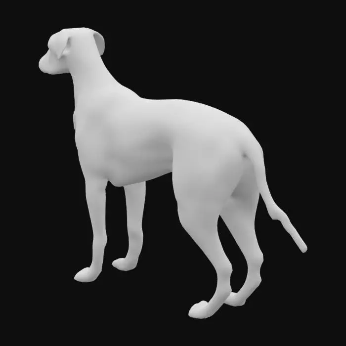 3D model for Dalmatian in Nature