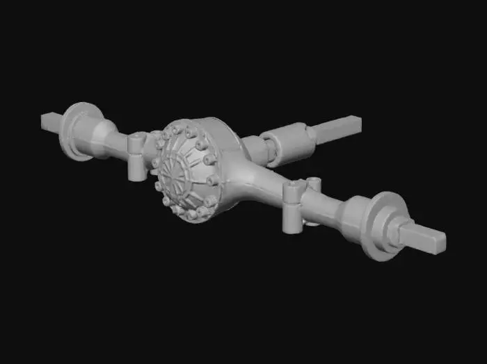 3D model for RC Axle Assembly