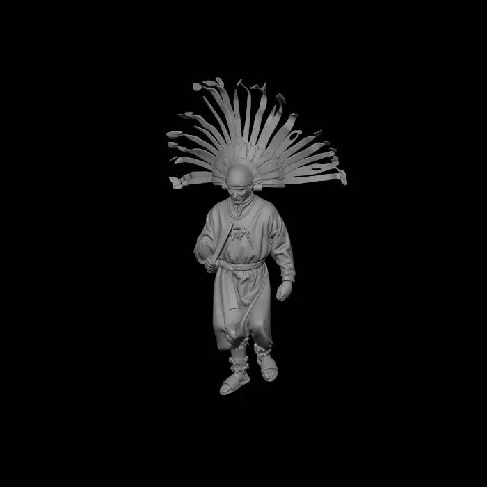 3D model for Feathered Dawn Warrior