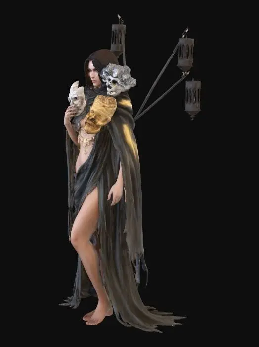 3D model for Mystic Masquerade