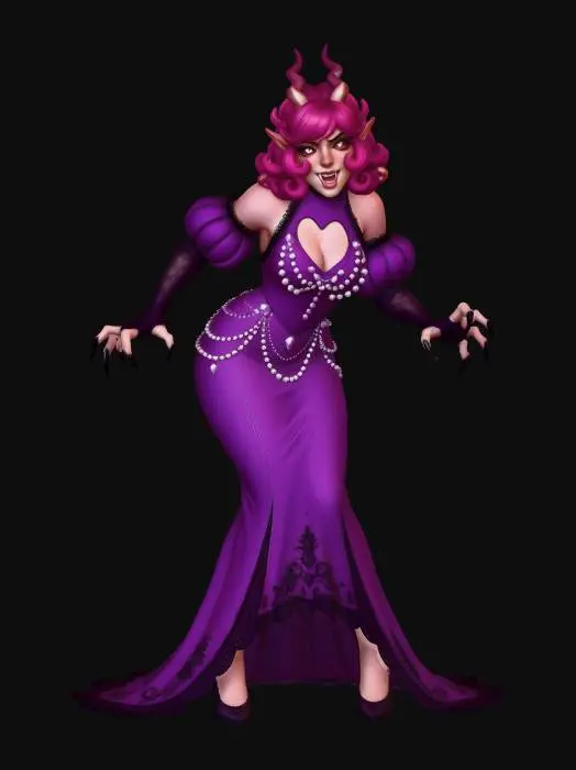 3D model for Amethyst Enchantress