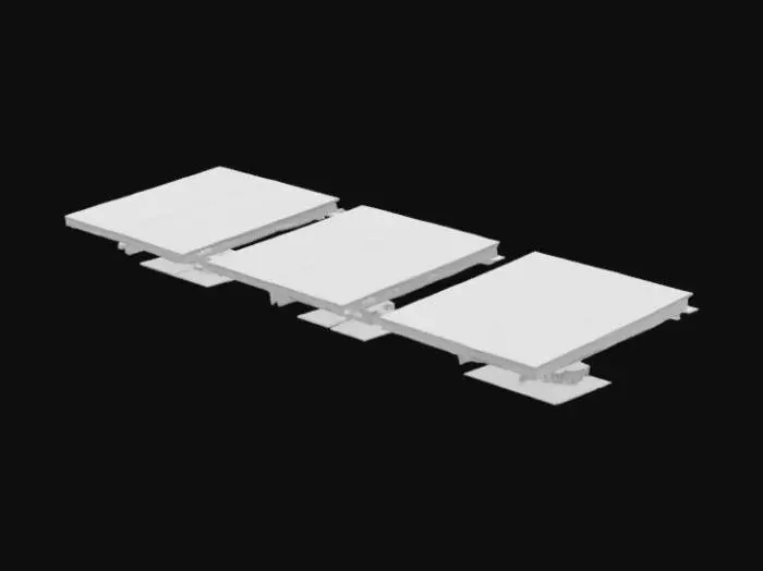 3D model for Solar Panel Parking Lot
