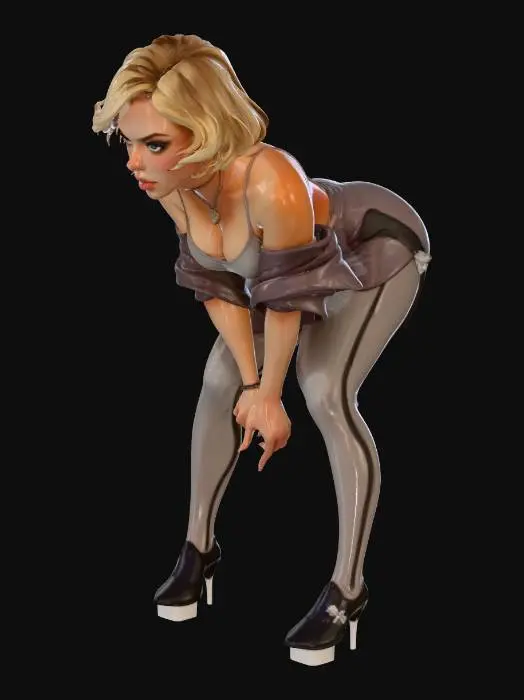 3D model for Confident Stance