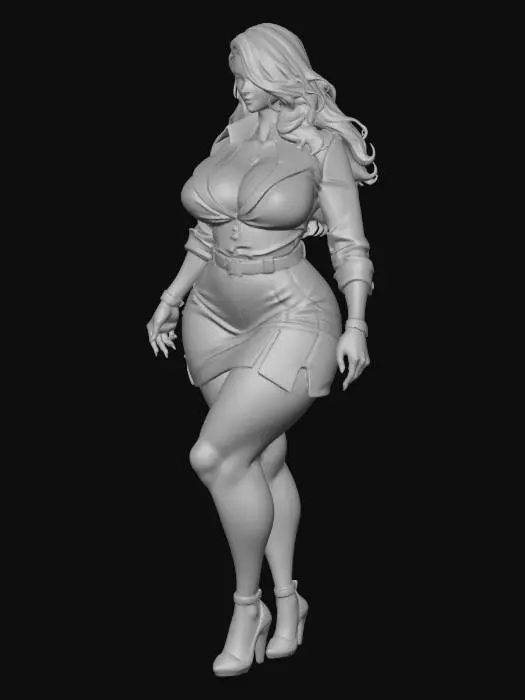 3D model for Confident Elegance