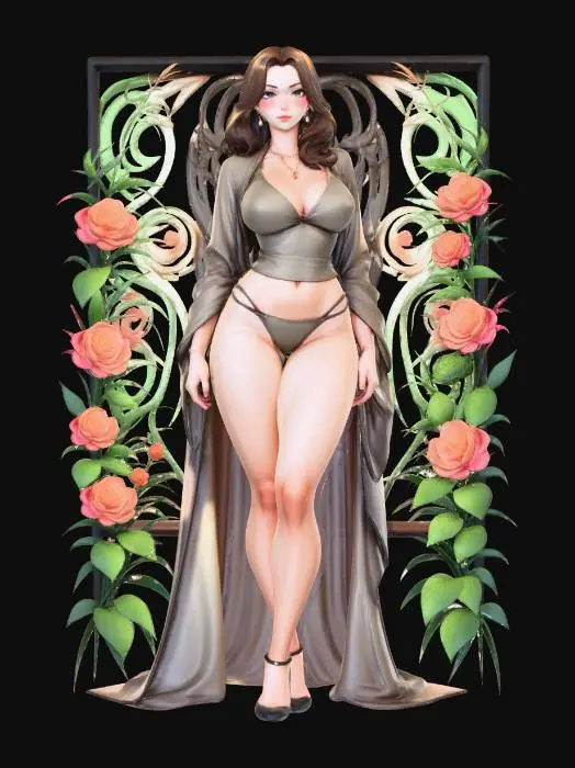 3D model for Rose Garden Elegance