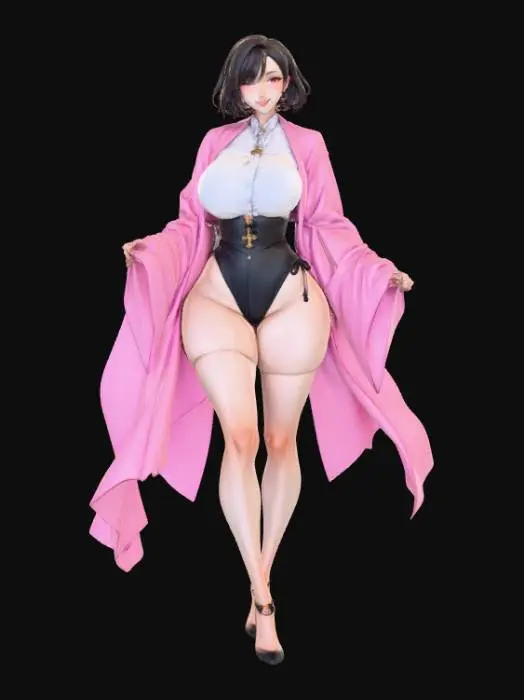 3D model for Confident Elegance