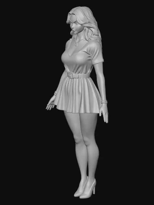 3D model for Elegance in Black