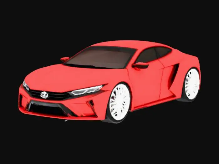 3D model for Red Performance Elegance