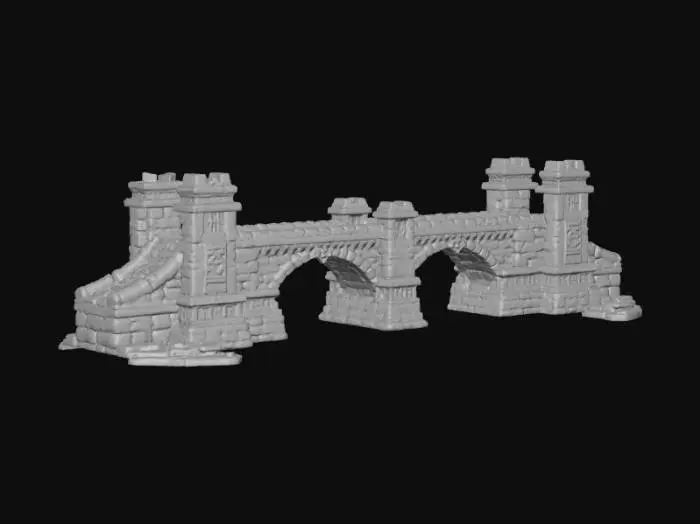 3D model for Ancient Stone Bridge